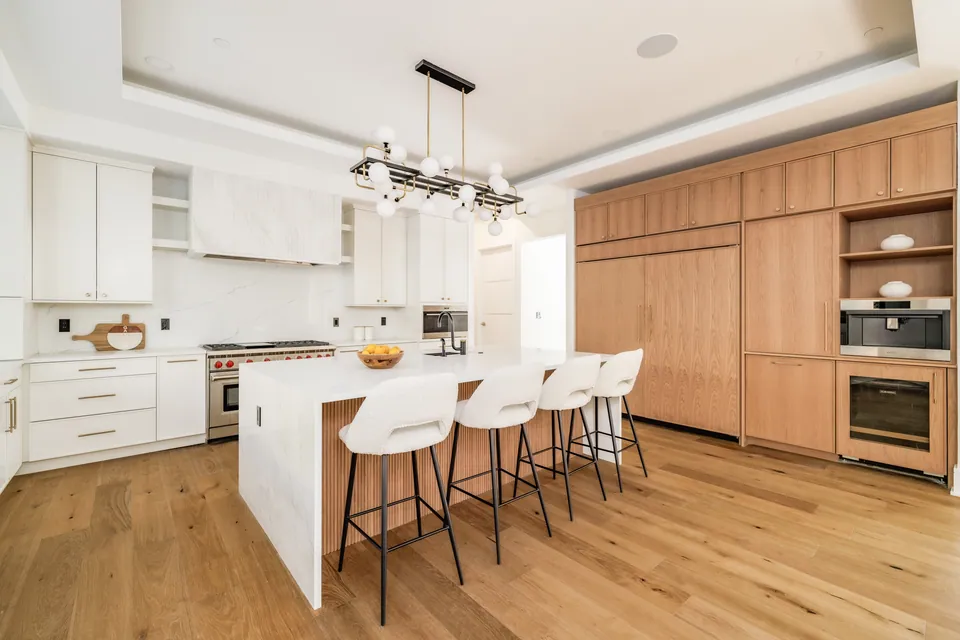 Kitchen island with seating