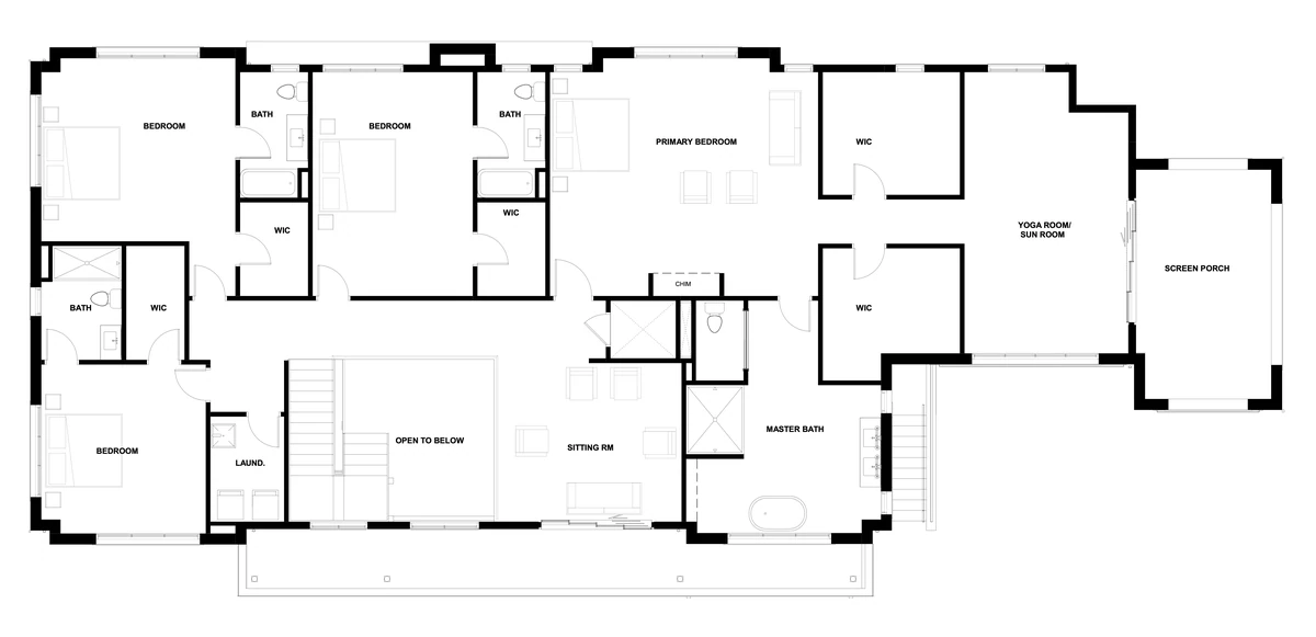 Second Floor floor plan